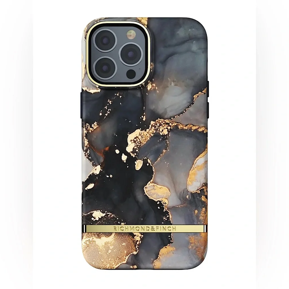 RICHMOND & FINCH iPhone 11 Pro Max Case MARBLE GOLD BEADS